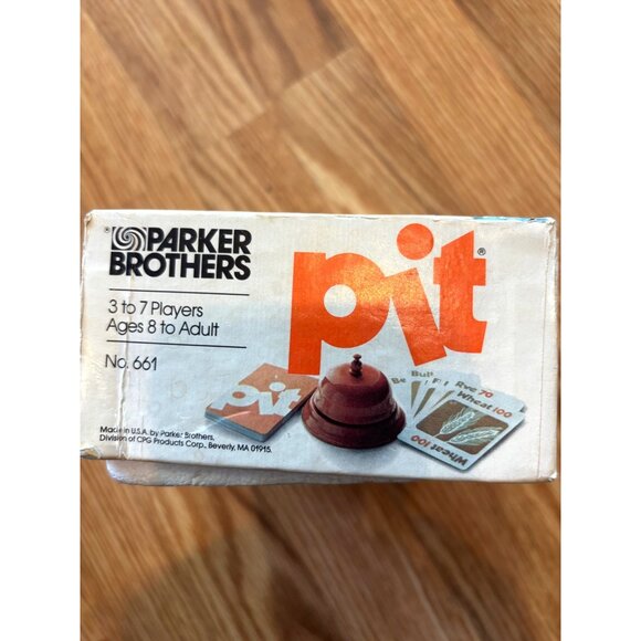 Parker Brothers Pit Card Trading Game No. 661 Ages 12+, 1+ Players Vtg Complete - Picture 3 of 9